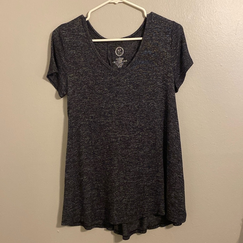 Dark Gray T-Shirt with Detailing on the Back (S)